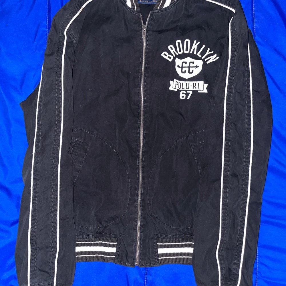 Polo by Ralph Lauren Black Bomber Jacket for Men